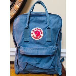 Fjallraven Kanken Swedish Blue Classic Durable Dayback Backpack